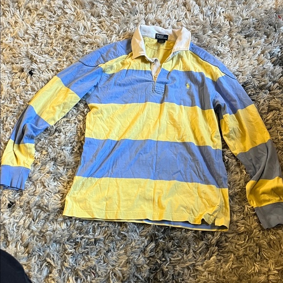 Ralph Lauren Other - Ralph Lauren Yellow and White Polo Shirt